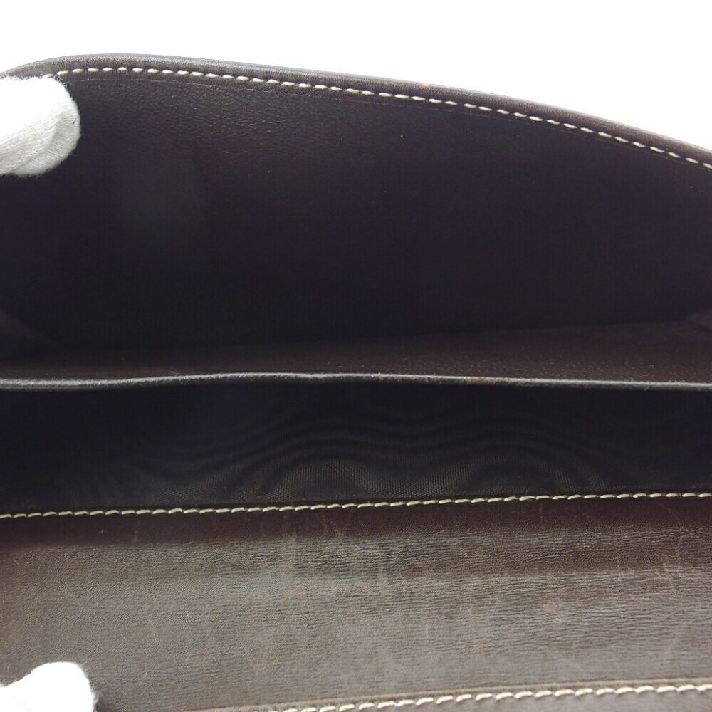 GUCCI Purse GG Plus Beige PVC ?~ Enamel Leather Authentic Used D2418 - Picture 4 of 6